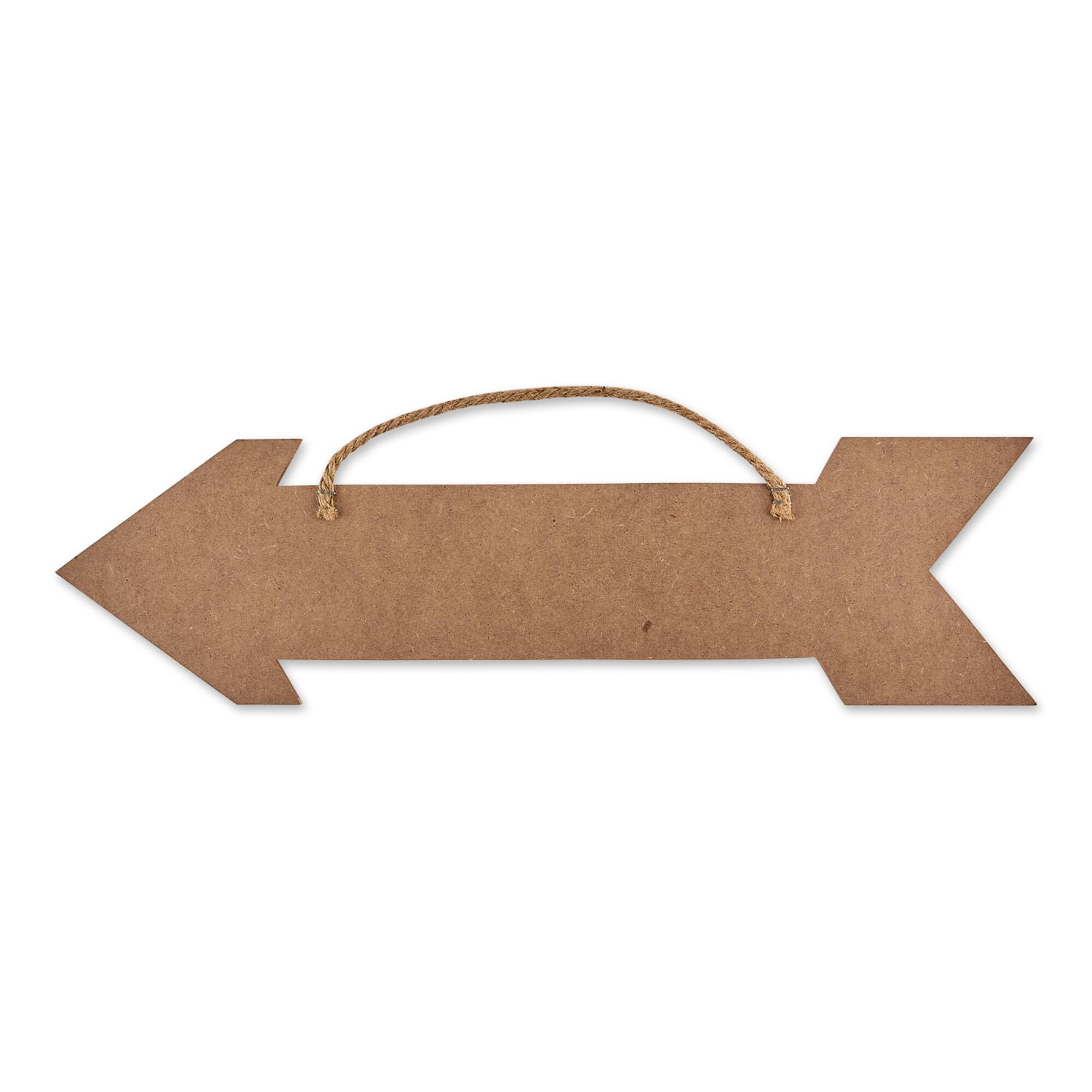 Galvanized Arrow Farmhouse Signs Set